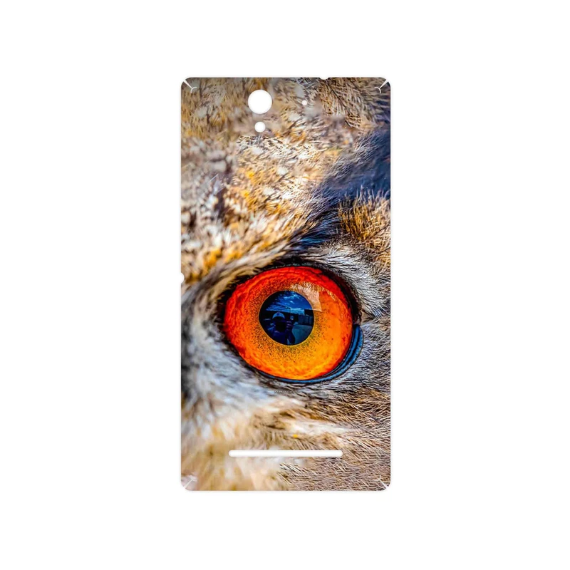 برچسب پوششی ماهوت مدل Owl eyes مناسب برای گوشی موبایل سونی Xperia C3 Dual