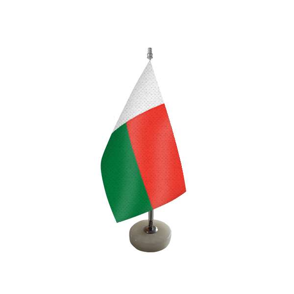 پرچم رومیزی مدل ماداگاسکار