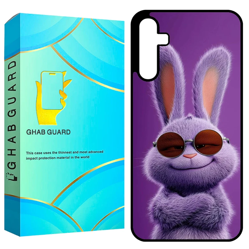 کاور قاب گارد طرح خرگوش مدل GCHPA35 مناسب برای گوشی موبایل سامسونگ Galaxy A35 5G