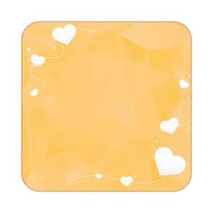 زیر لیوانی کاکتی طرح عاشقانه مدل mp40902