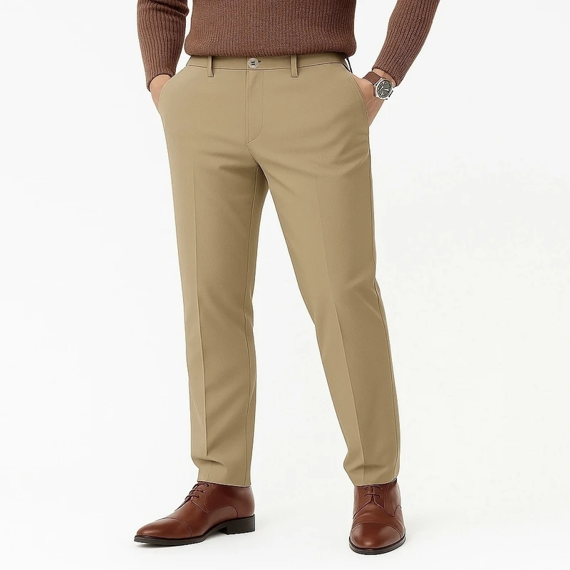 شلوار معمولی مردانه مدل کتان کلاسیک کد sh134