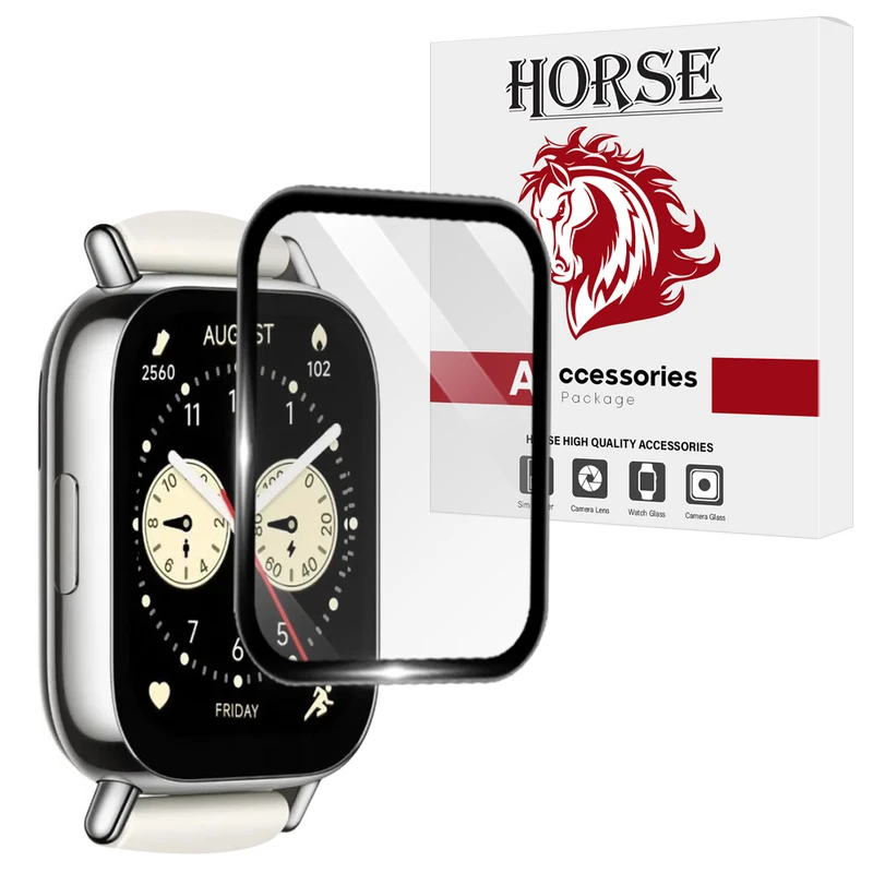 محافظ صفحه نمایش هورس مدل HWPM مناسب برای ساعت هوشمند شیائومی Redmi Watch 5 Lite