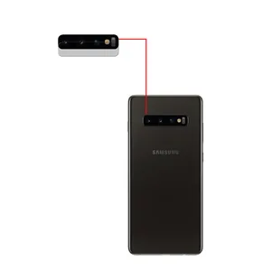 محافظ لنز دوربین مدل PG مناسب برای گوشی موبایل سامسونگ Galaxy S10 PLUS