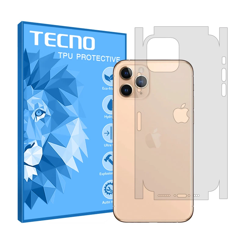 محافظ پشت گوشی شفاف تکنو مدل HyGEL مناسب برای گوشی موبایل اپل iPhone 11 Pro Max