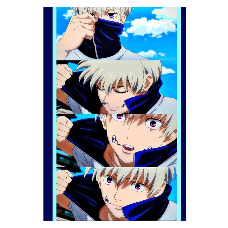 پوستر مدل انیمه جوجوتسو کایسن Jujutsu Kaisen طرح توگه اینوماکی Toge Inumaki کد 855
