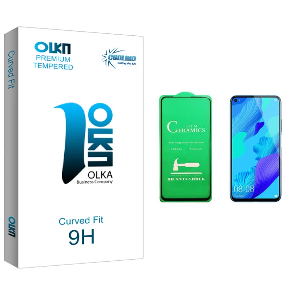 محافظ صفحه نمایش سرامیکی کولینگ مدل Olka glass مناسب برای گوشی موبایل هوآوی nova 5T