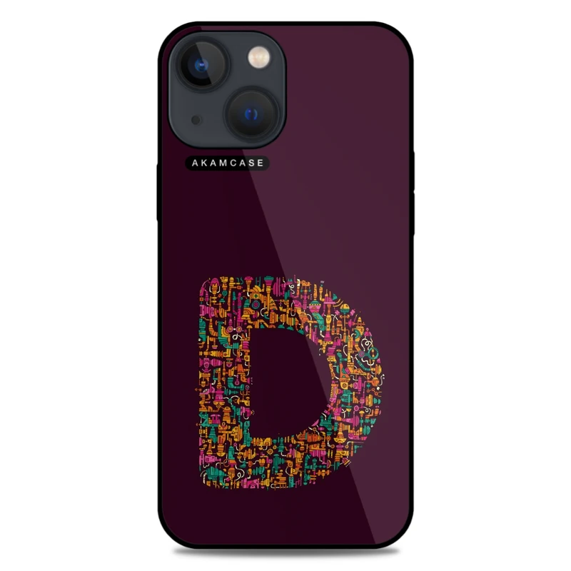 کاور آکام مدل AMC-WA13M-ALPHADOODLEBET-4 مناسب برای گوشی موبایل اپل iPhone 13 Mini