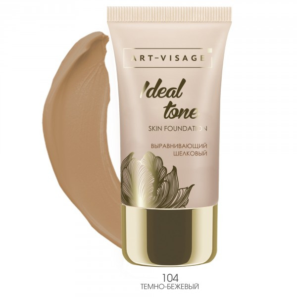کرم پودر آرت ویساژ مدل IDEAL TONE کد TKI-104 حجم 25 میلی لیتر