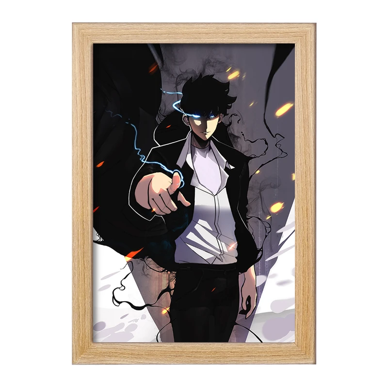 تابلو خندالو مدل سونگ جین وو انیمه تک رو کد 33776