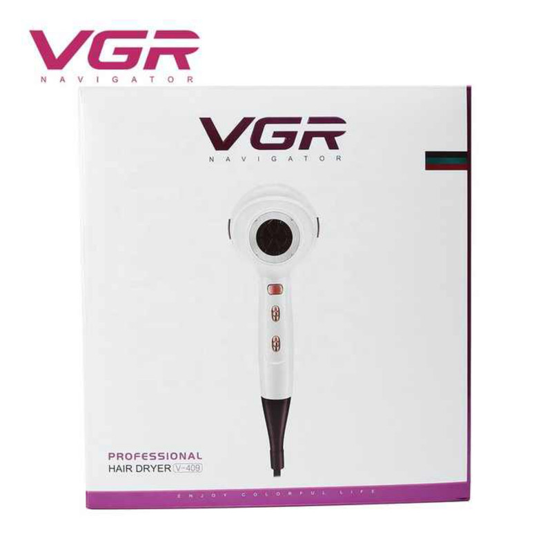 سشوار حرفه ای وی جی ار مدل V-409 سشوار حرفه ای وی جی ار مدل V-409
