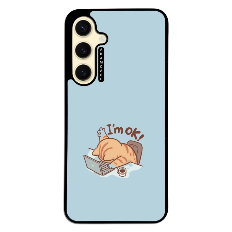 کاور آکام مدل AMC-WSGS24FE-CATS-39 مناسب برای گوشی موبایل سامسونگ Galaxy S24 FE