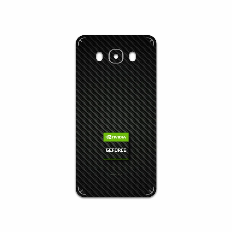 برچسب پوششی ماهوت مدل Nvidia Brand مناسب برای گوشی موبایل سامسونگ Galaxy J7 2016