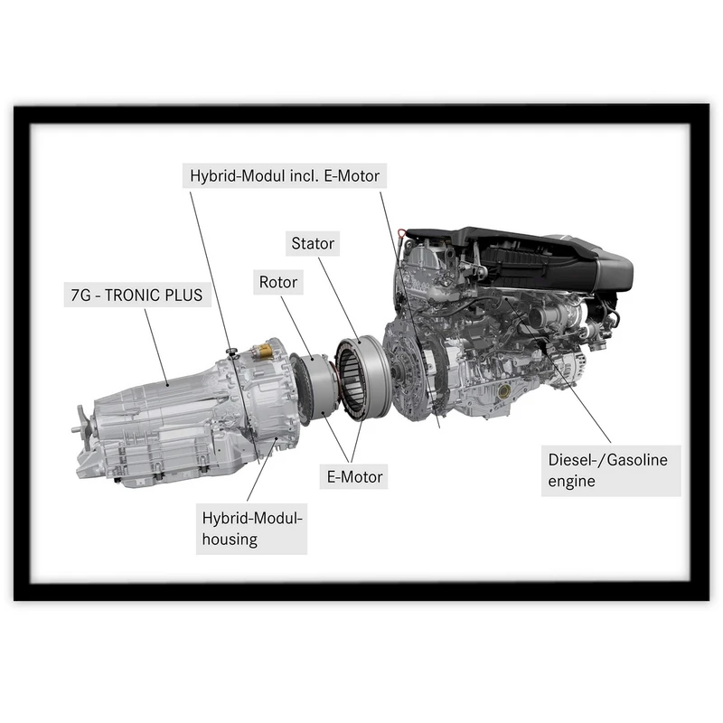تابلو بکلیت طرح ماشین موتور خودرو مدل B-11125