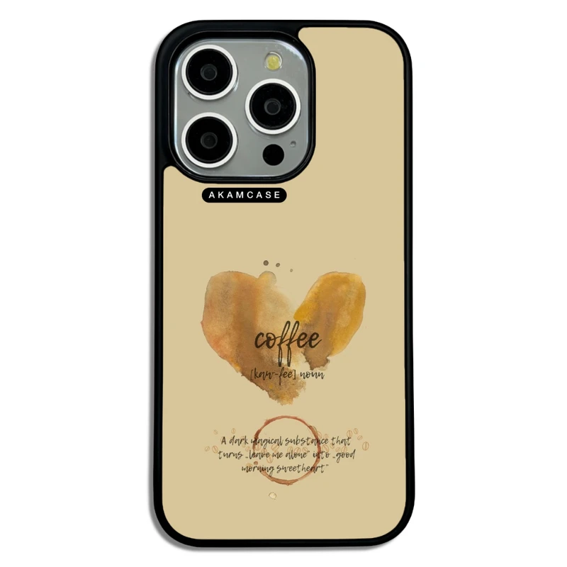 کاور آکام مدل AMC-WA15PRO-COFFEE-15 مناسب برای گوشی موبایل اپل iPhone 15 Pro