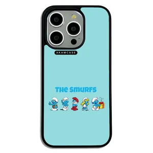 AKAM AMC-WA15PRO-SMURFS-22 Cover For Apple iPhone 15 Pro