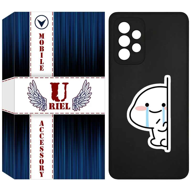 کاور یوریل مدل KSH کد 91 طرح اشک مناسب برای گوشی موبایل سامسونگ Galaxy A72