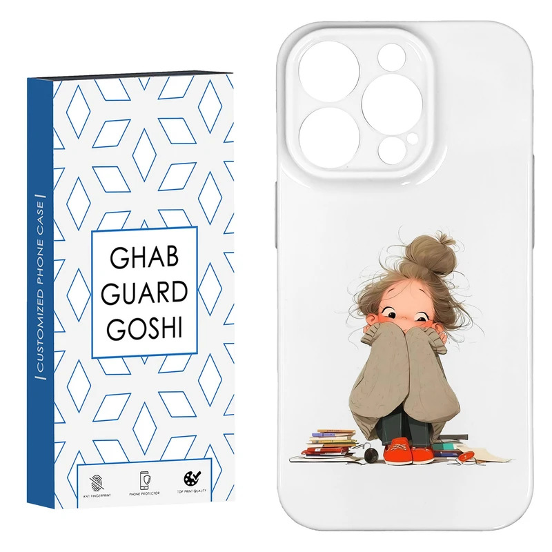 کاور قاب گارد گوشی طرح  فانتزی دختر ملوس  کد HARD-06   مناسب برای گوشی موبایل اپل IPHONE 14 PRO MAX
