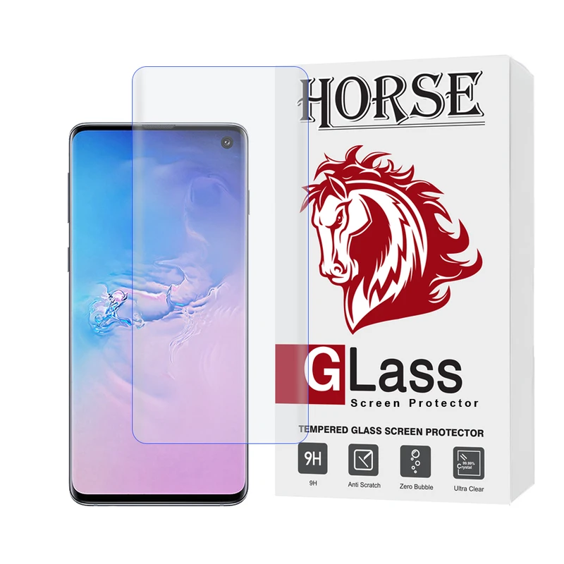 محافظ صفحه نمایش یووی هورس مدل UVLIGHTH مناسب برای گوشی موبایل سامسونگ Galaxy S10