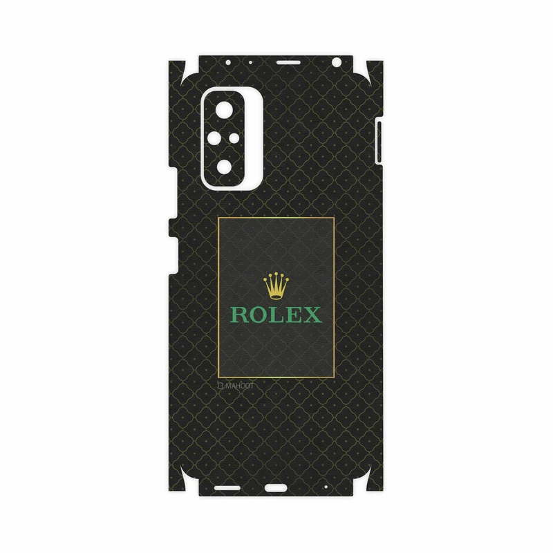 برچسب پوششی ماهوت مدل Rolex-Logo-FullSkin مناسب برای گوشی موبایل شیائومی Redmi Note 10 Pro
