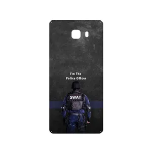 MAHOOT Police Officer Cover Sticker for Samsung Galaxy C9 Pro