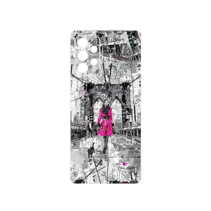 برچسب پوششی ماهوت مدل Collage of Catwalk Bridge مناسب برای گوشی موبایل سامسونگ Galaxy A52s 5G