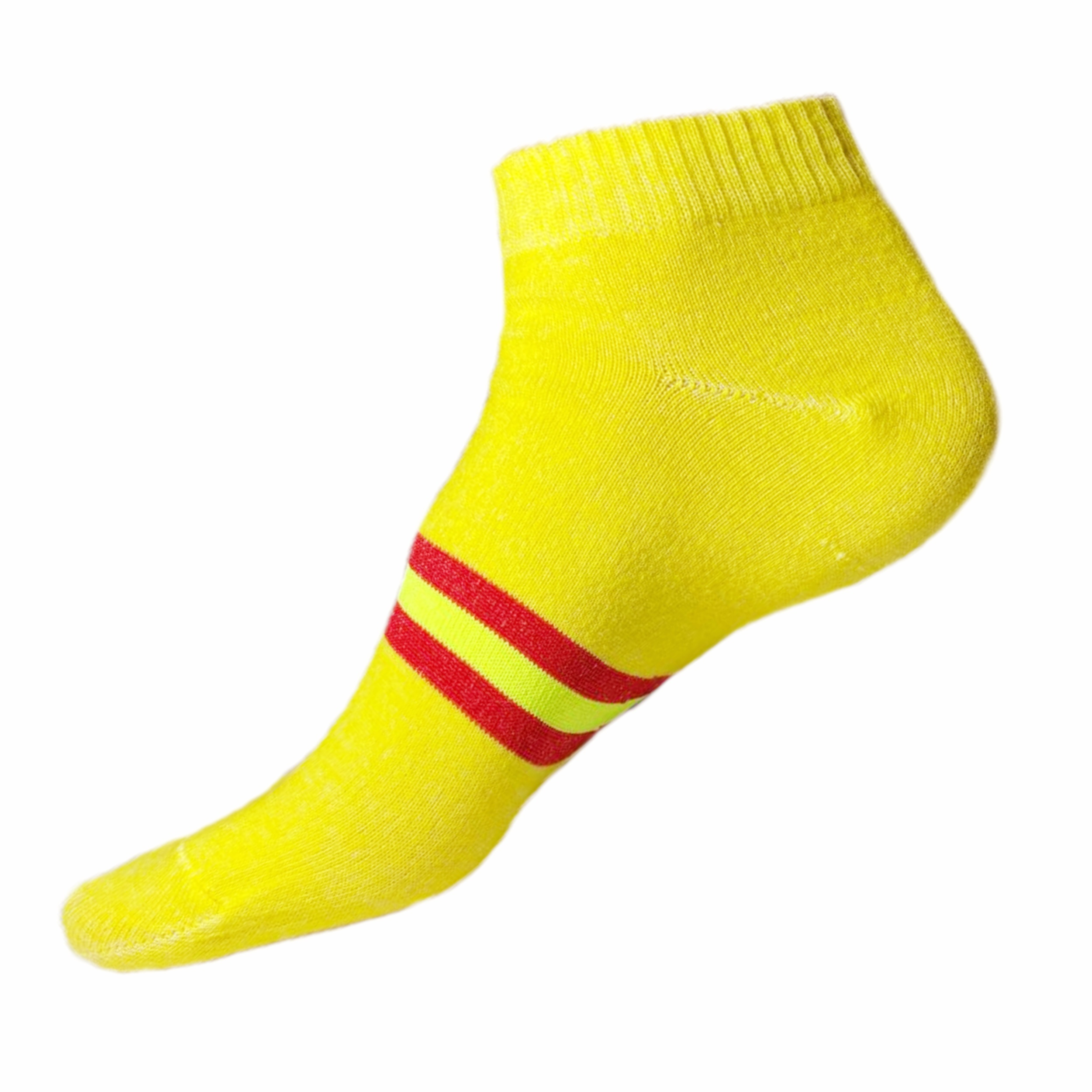 جوراب پاموک مدل کمری رنگ زرد