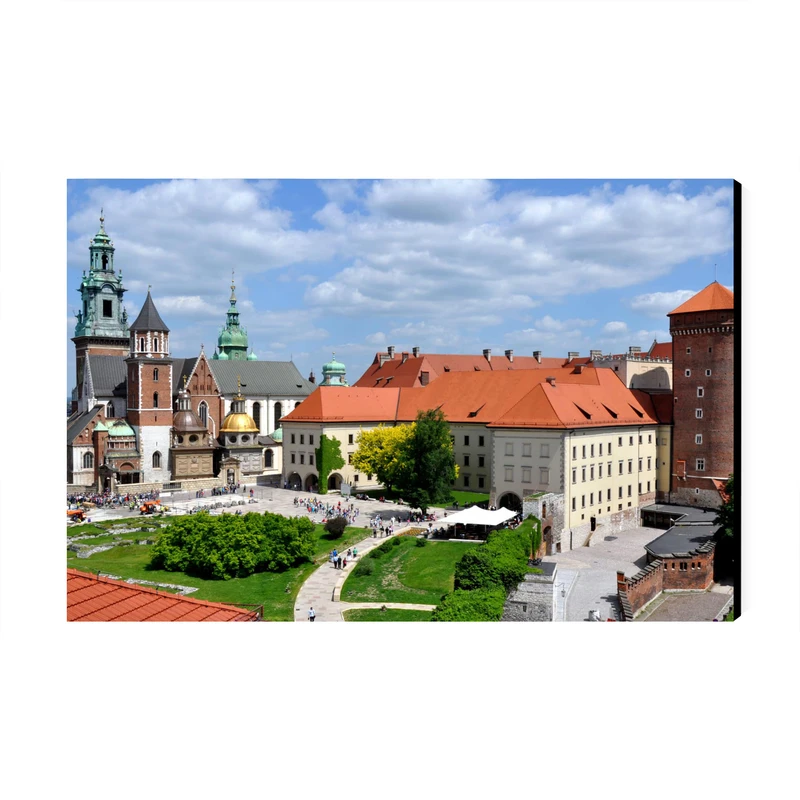 تابلو شاسی عرش طرح گردشگری لهستان مدل قلعه واول کد As5963