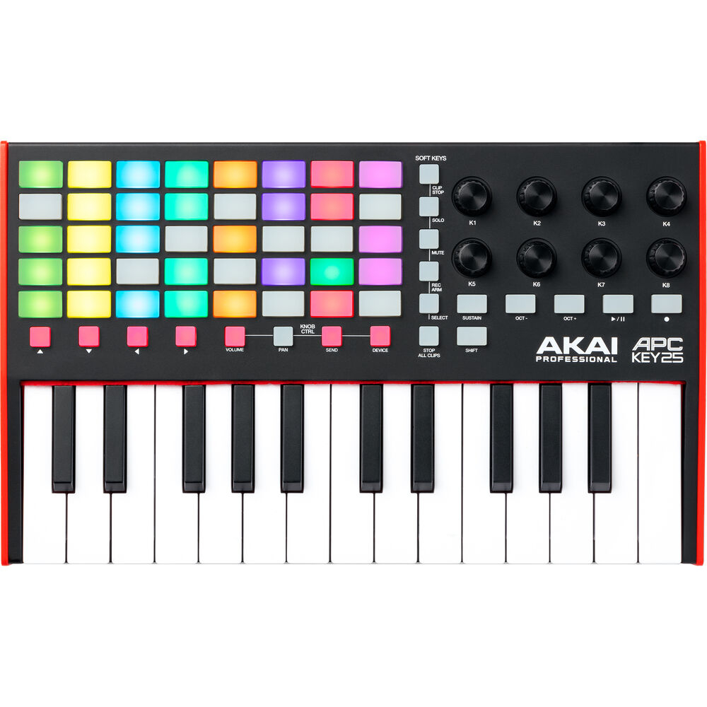 میدی کنترلر آکایی مدل APC KEY25 MKII