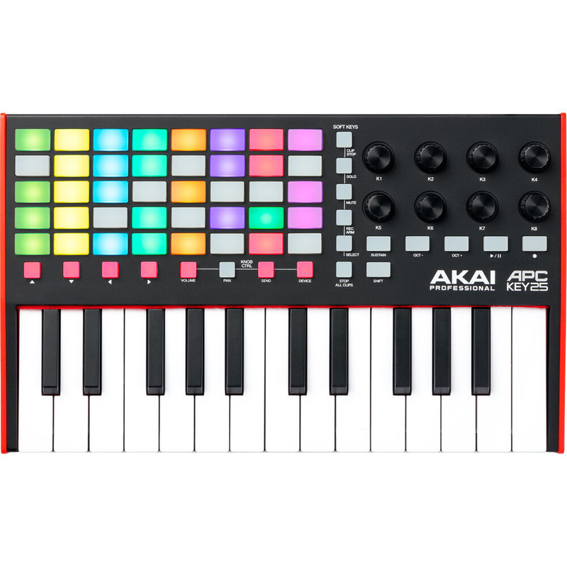 میدی کنترلر آکایی مدل APC KEY25 MKII 