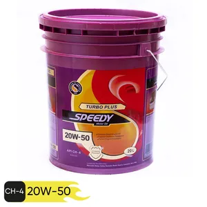 روغن موتور اسپیدی طرح توزیع عادلانه مدل Turbo Plus 20W-50 حجم 20 لیتر