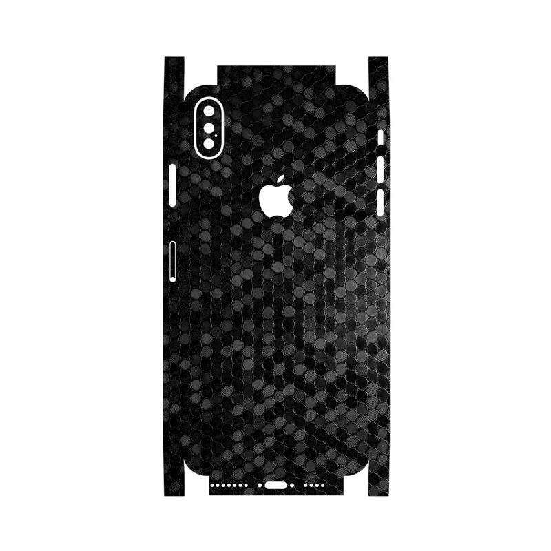 برچسب پوششی ماهوت مدل Honey-Comb-Circle-FullSkin مناسب برای گوشی موبایل اپل iPhone Xs Max