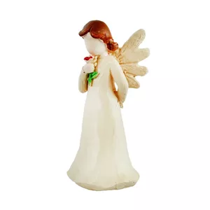 مجسمه مدل فرشته گل به دست