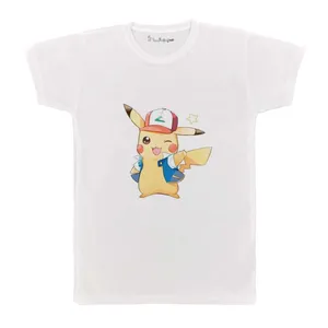 تی شرت بچگانه پرمانه طرح پوکمون کد pmt.4669