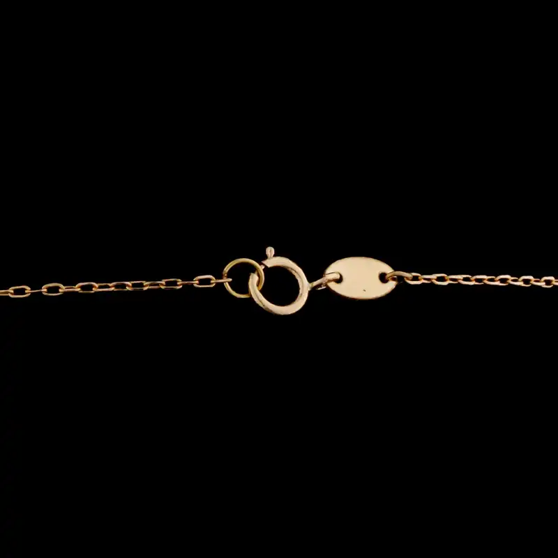 گردنبند طلا 18 عیار زنانه طلای مستجابی مدل 80126