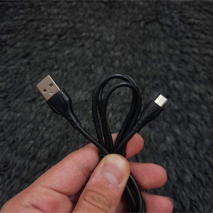 کابل شارژ USB به microUSB ریمکس مدل RMU_110 طول 1 متر