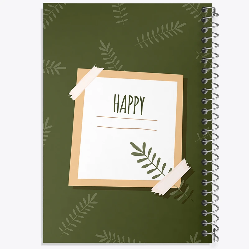 دفتر ژورنال نویسی 50 برگ خندالو مدل نقطه ای طرح مینیمال کد N148