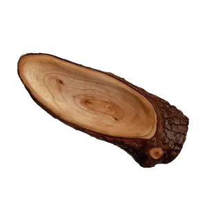 ظرف سرو چوبی مدل روستیک آوا