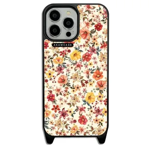 AKAM AMCWLA13PROMAX-FLOWERS12 Cover For Apple iPhone 13 Pro Max