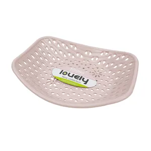 سبد سبزی لاولی پلاست مدل سی گل کد L1166