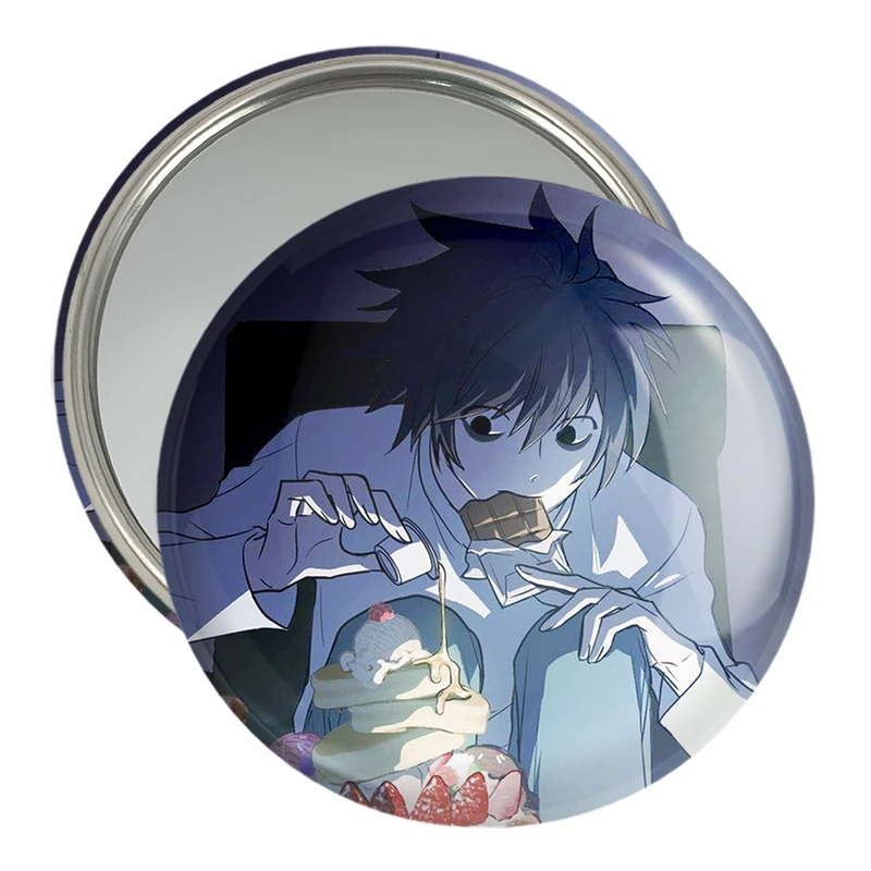 آینه جیبی خندالو مدل ال انیمه دفترچه مرگ Death Note  کد 15769