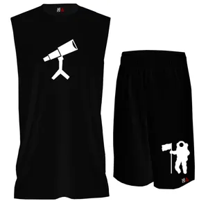 ست تاپ و شلوارک مردانه مدل فضانورد  کد BTPM070