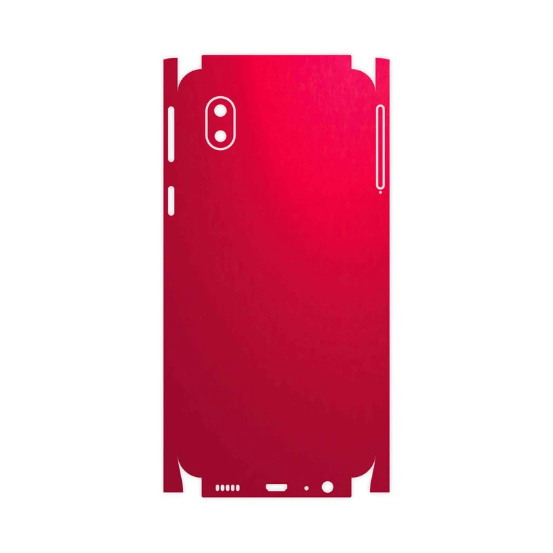 برچسب پوششی ماهوت مدل Matte-Warm-Red-FullSkin مناسب برای گوشی موبایل سامسونگ Galaxy A01 Core