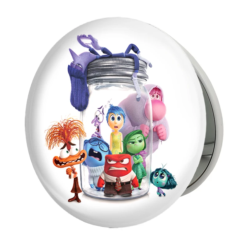 آینه جیبی خندالو طرح اینساید اوت (Inside Out) مدل تاشو کد 36660
