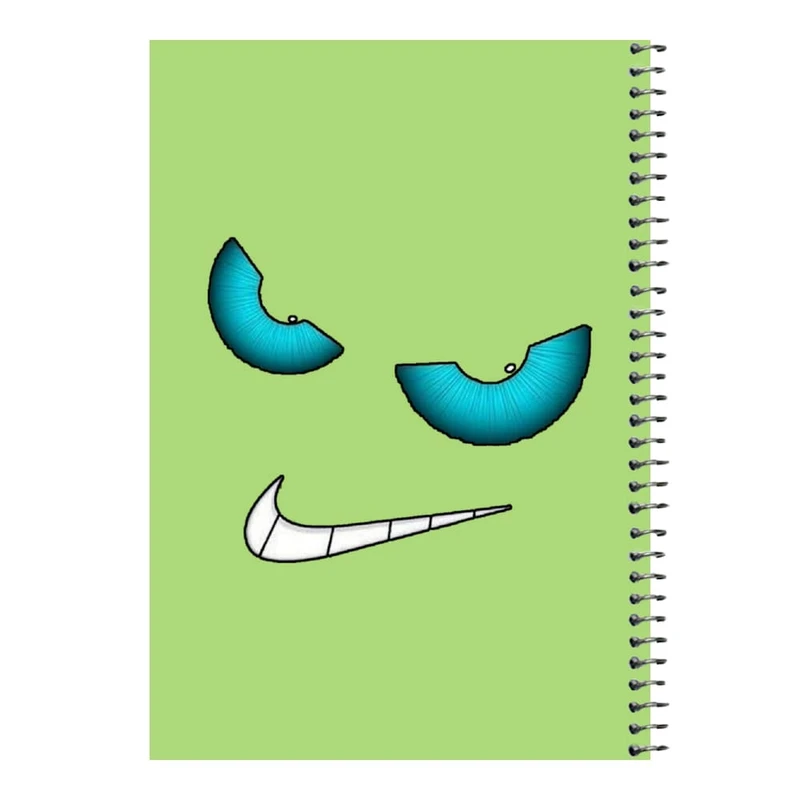 دفتر مشق 80 برگ اس جی مدل چشم   