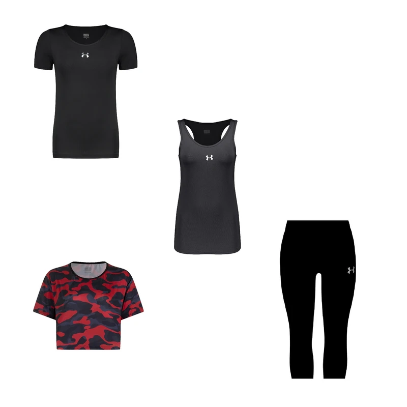 ست چهار تکه لباس ورزشی زنانه مدل 7101-9101-3101-56