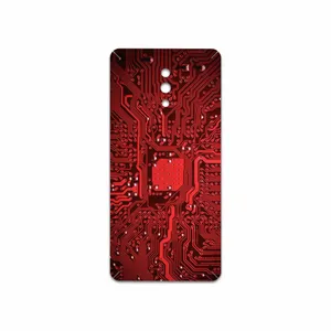 MAHOOT Red Printed Circuit Board Cover Sticker for Oppo RENO 10X