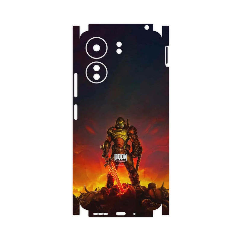 برچسب پوششی ماهوت مدل DOOM Game Series-FullSkin مناسب برای گوشی موبایل شیائومی Redmi 13C
