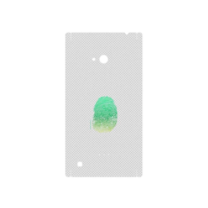 برچسب پوششی ماهوت مدل Minimal Fingerprint مناسب برای گوشی موبایل نوکیا Lumia 720