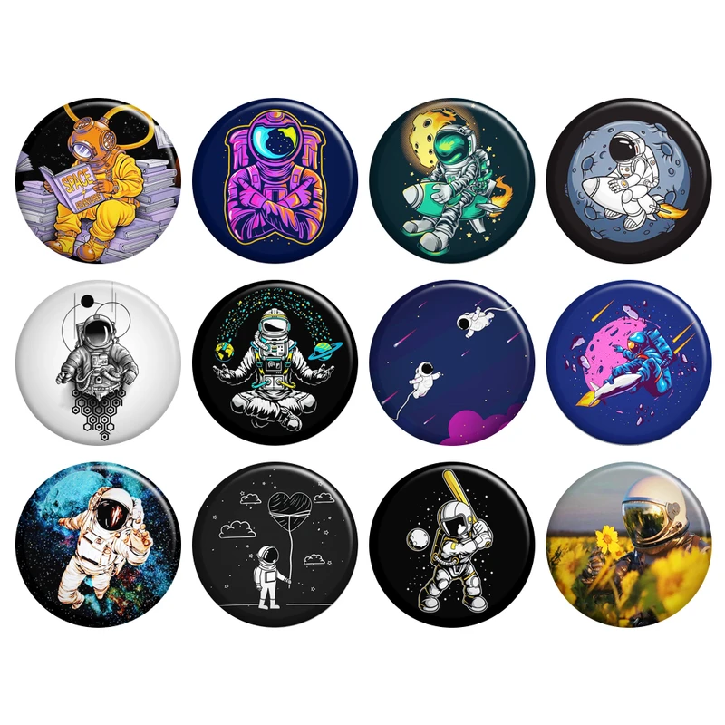 پیکسل گالری باجو طرح فضا و فضانورد کد 29 مجموعه 12 عددی