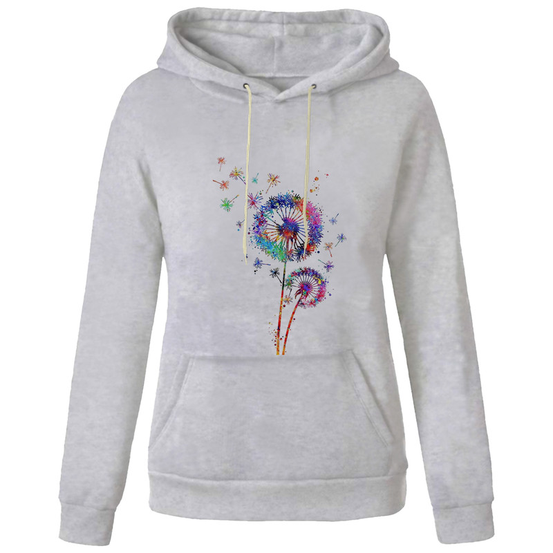 هودی زنانه مدل قاصدک کد AA46